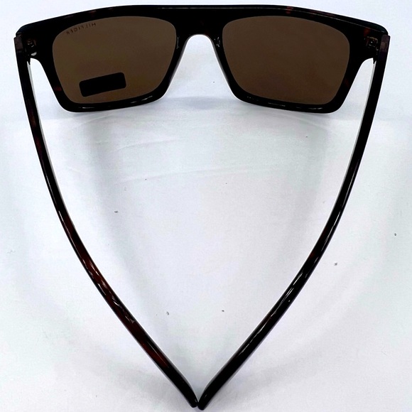 ⭐️TOMMY HILFIGER💯WAFFLE BROWN FRAME, OLIVE GREEN LENSES, SUNGLASSES, **UNISEX** - Picture 13 of 15